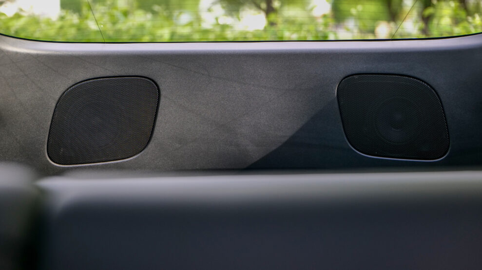 Tesla Model Y Performance premium sound rear speakers