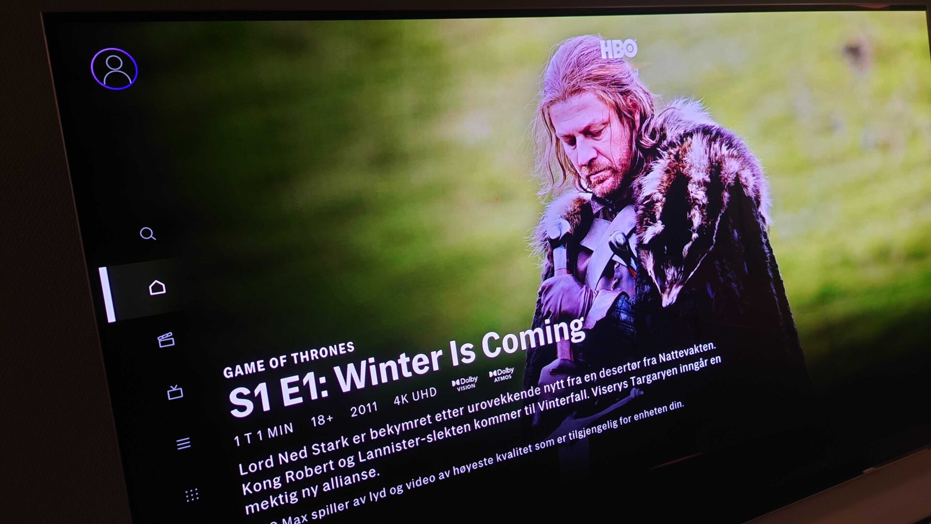 Game of Thrones nå tilgjengelig i 4K HDR på HBO Max