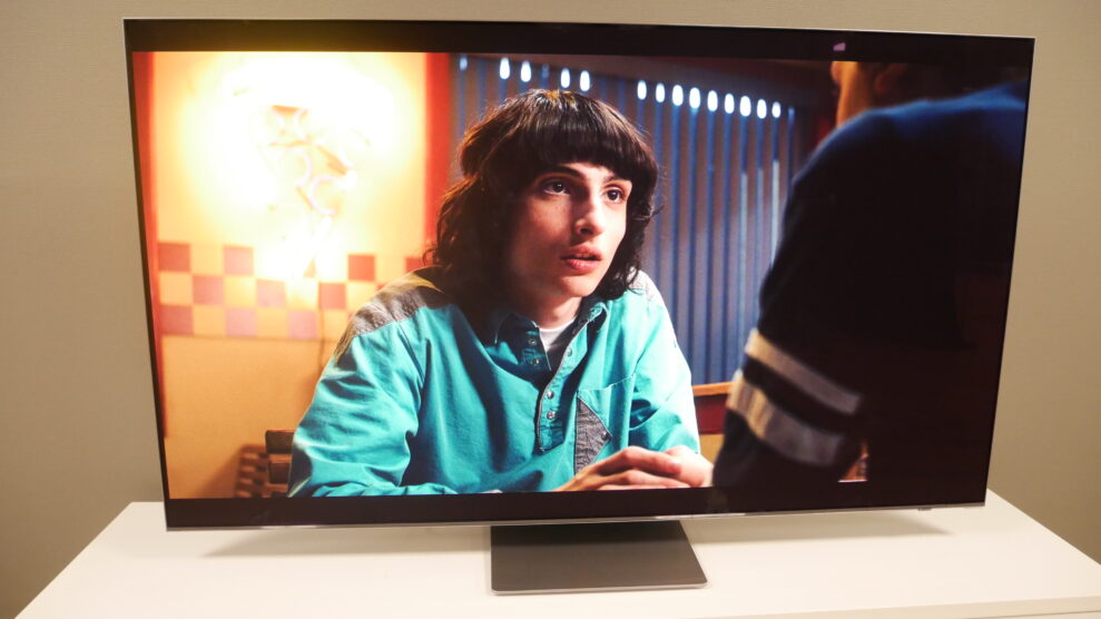 Samsung S95B PQ Stranger Things