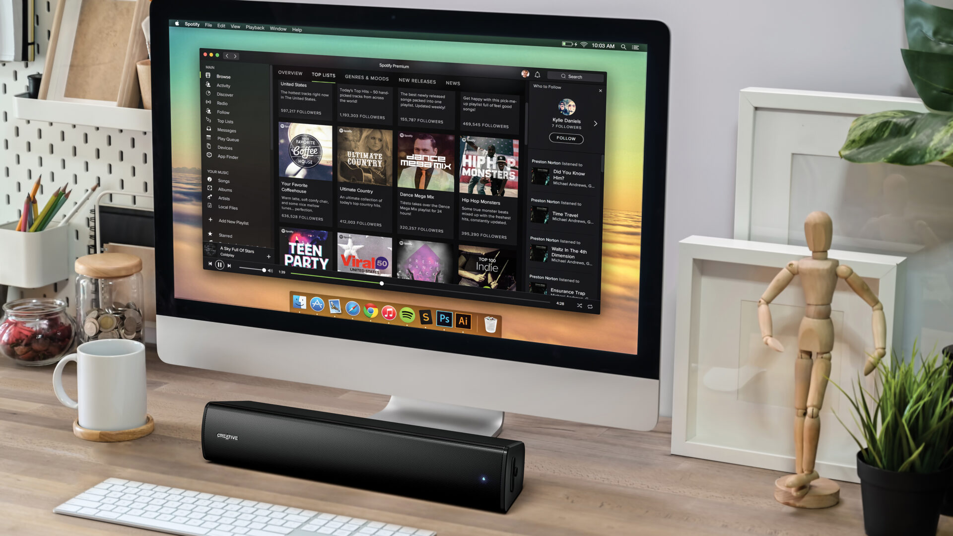 Creative Stage Air V2 desktop soundbar