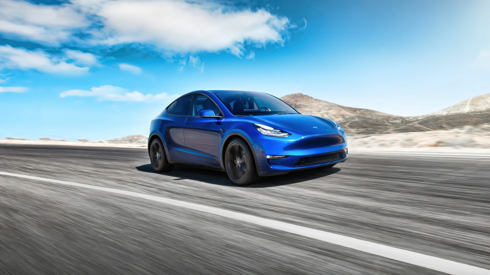 Offisiell: Tesla Model Y med bakhjulsdrift