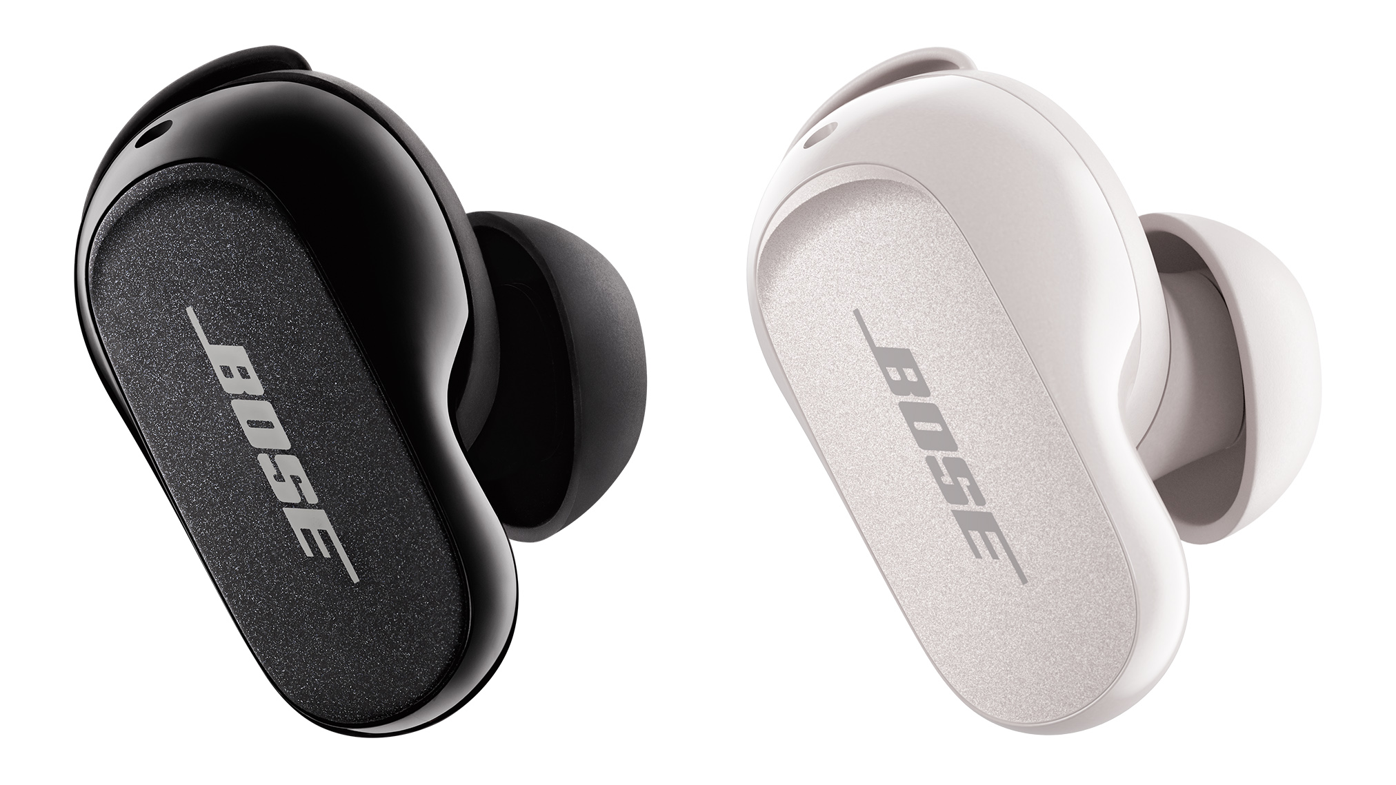 Bose QuietComfort Earbuds II black white