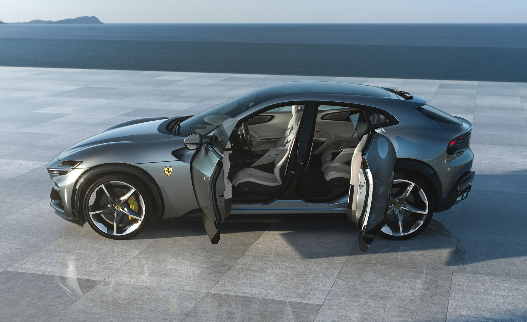 Ferrari Purosangue får Burmester lydsystem