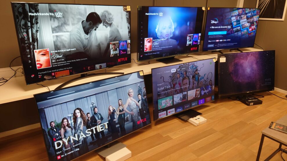 TEST: 55” 4K LCD TV-er under 10.000 kroner – Best TV-bilde på budsjett