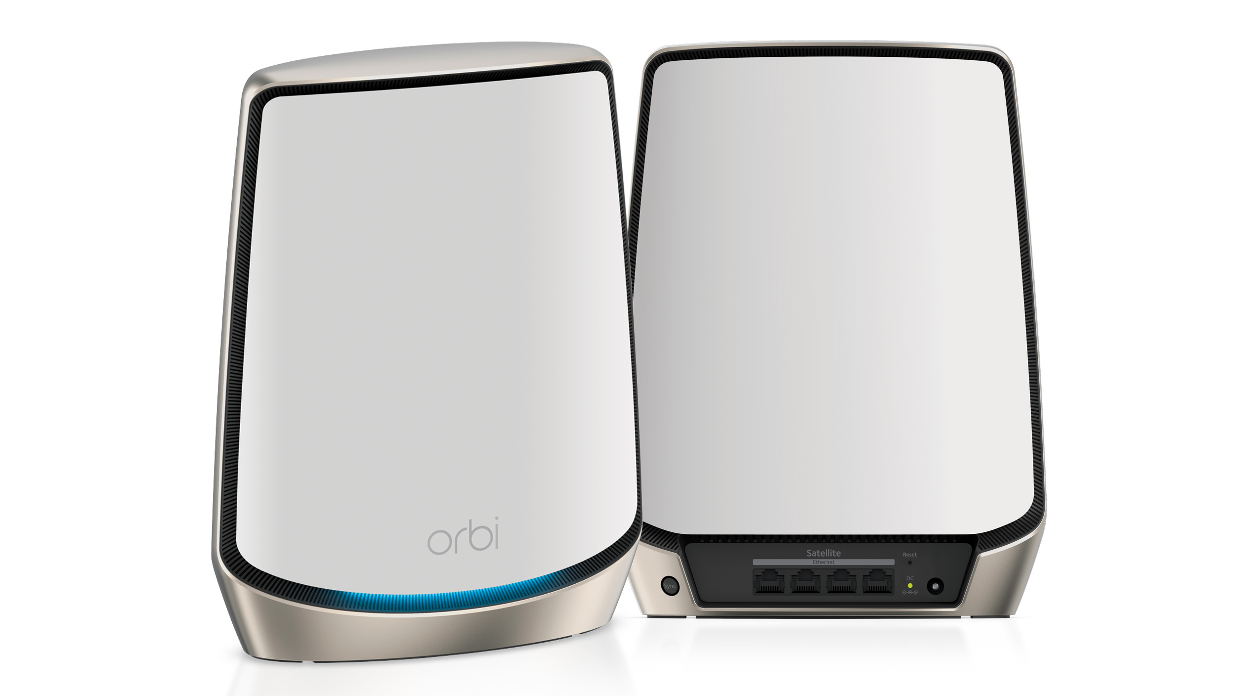 Netgear Orbi RBK860 Orbi 860 front back