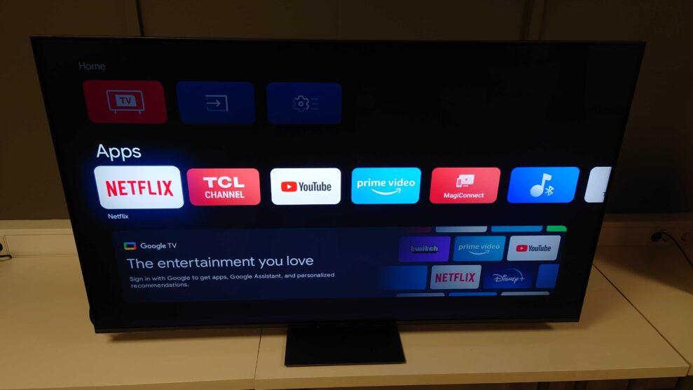 TCL C835 Google TV