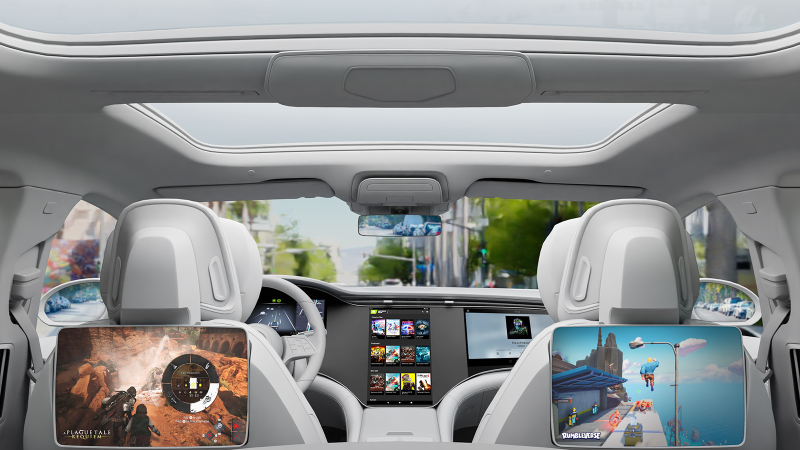 NVIDIA GeForce zit nu in de auto