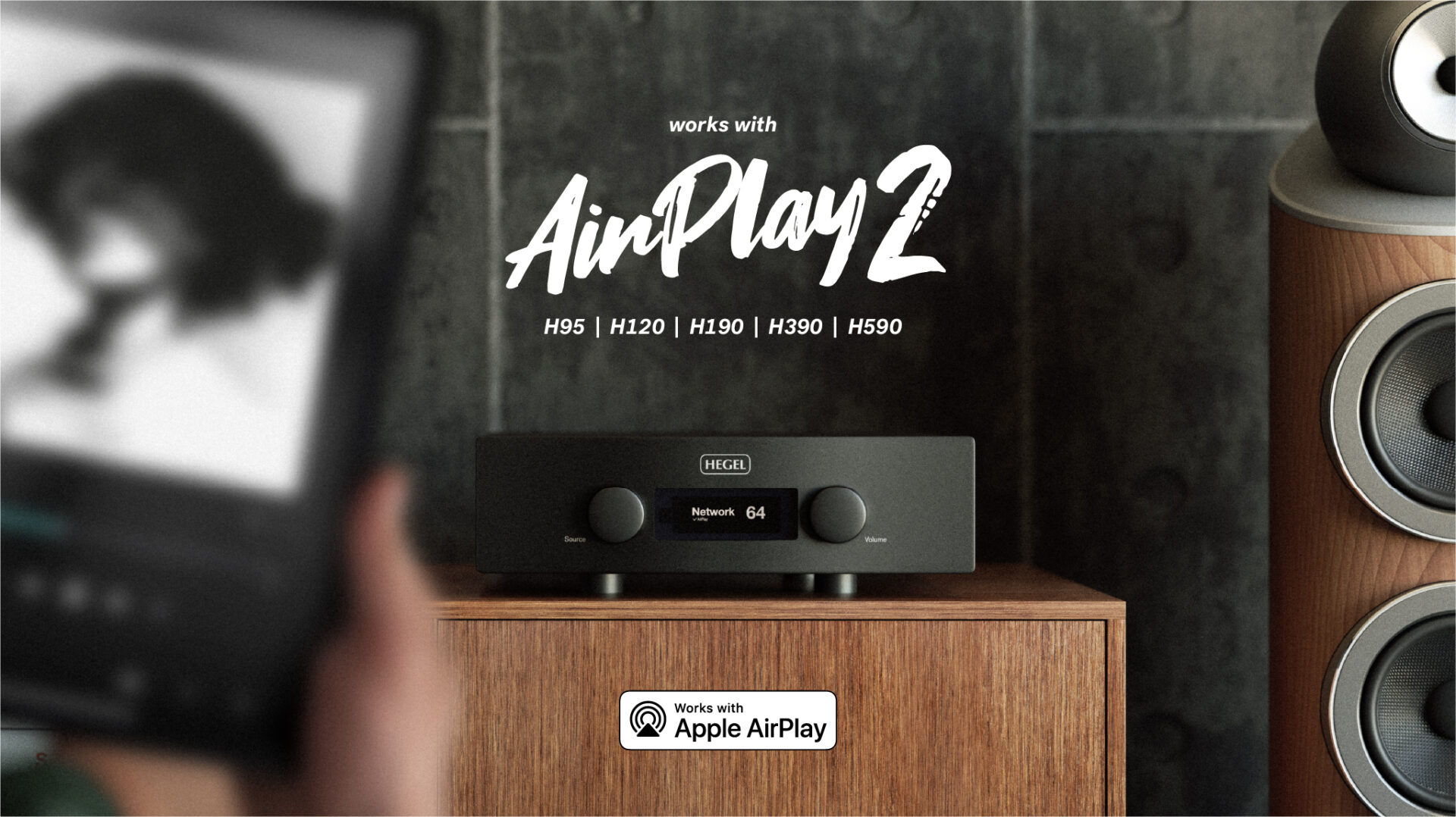 Hegel får AirPlay 2