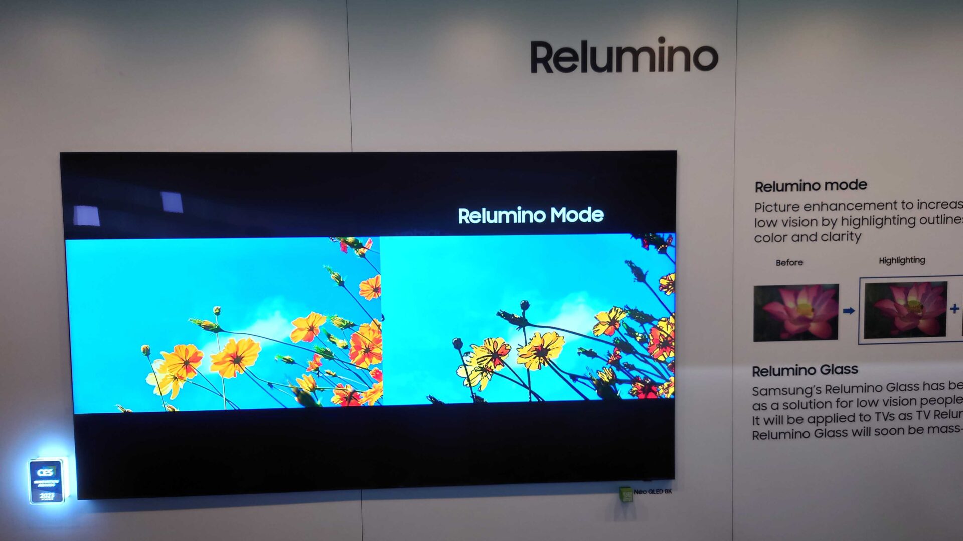 CES 2023: Relumino – Samsung lanserer TV for svaksynte
