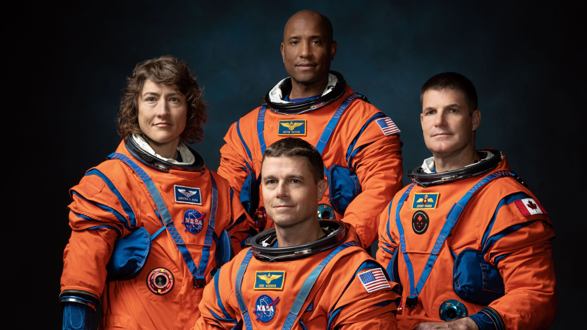 Disse astronautene flyr Artemis II