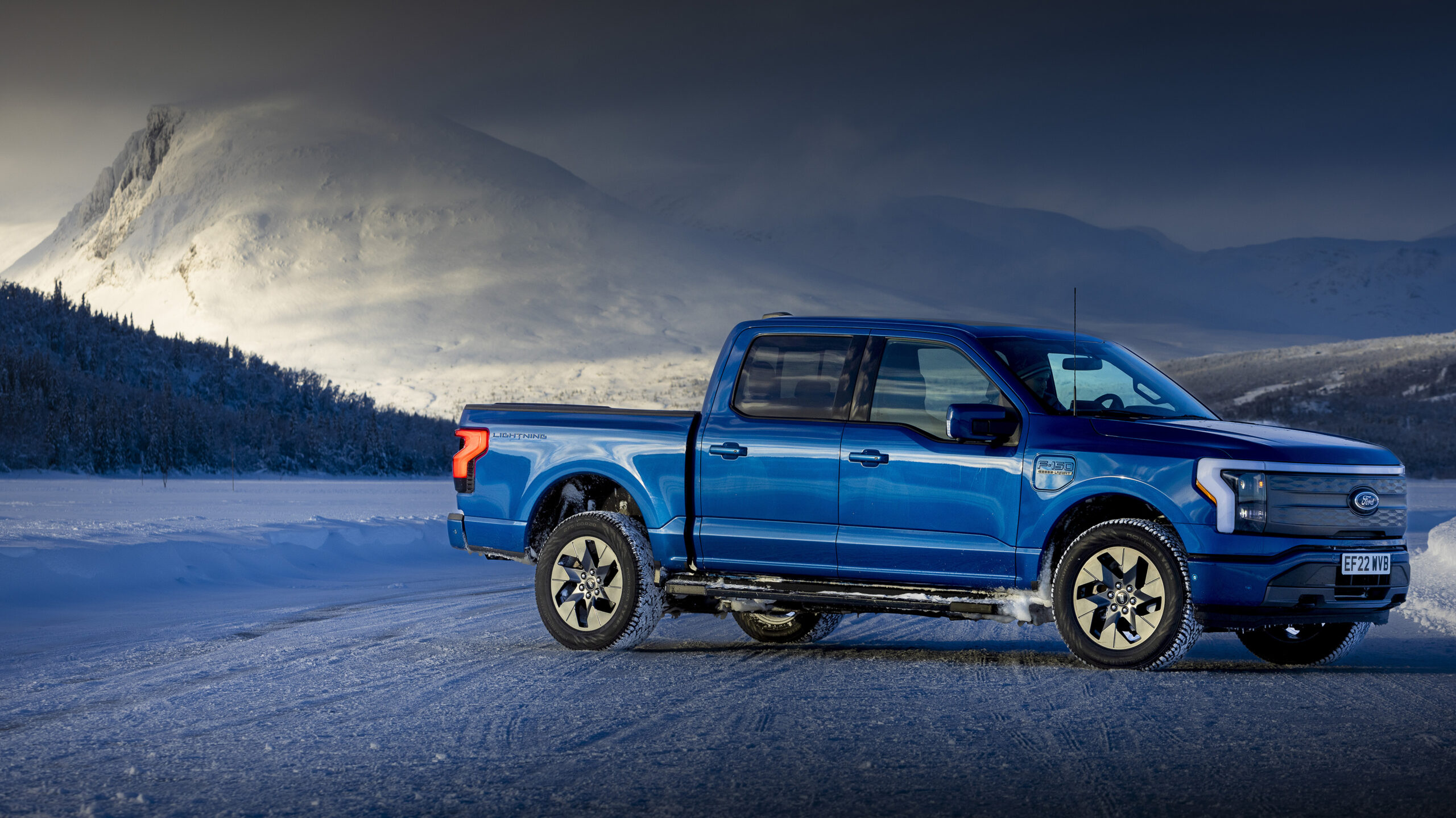 Ford F-150 Lightning Norge vinter 2023 (12)