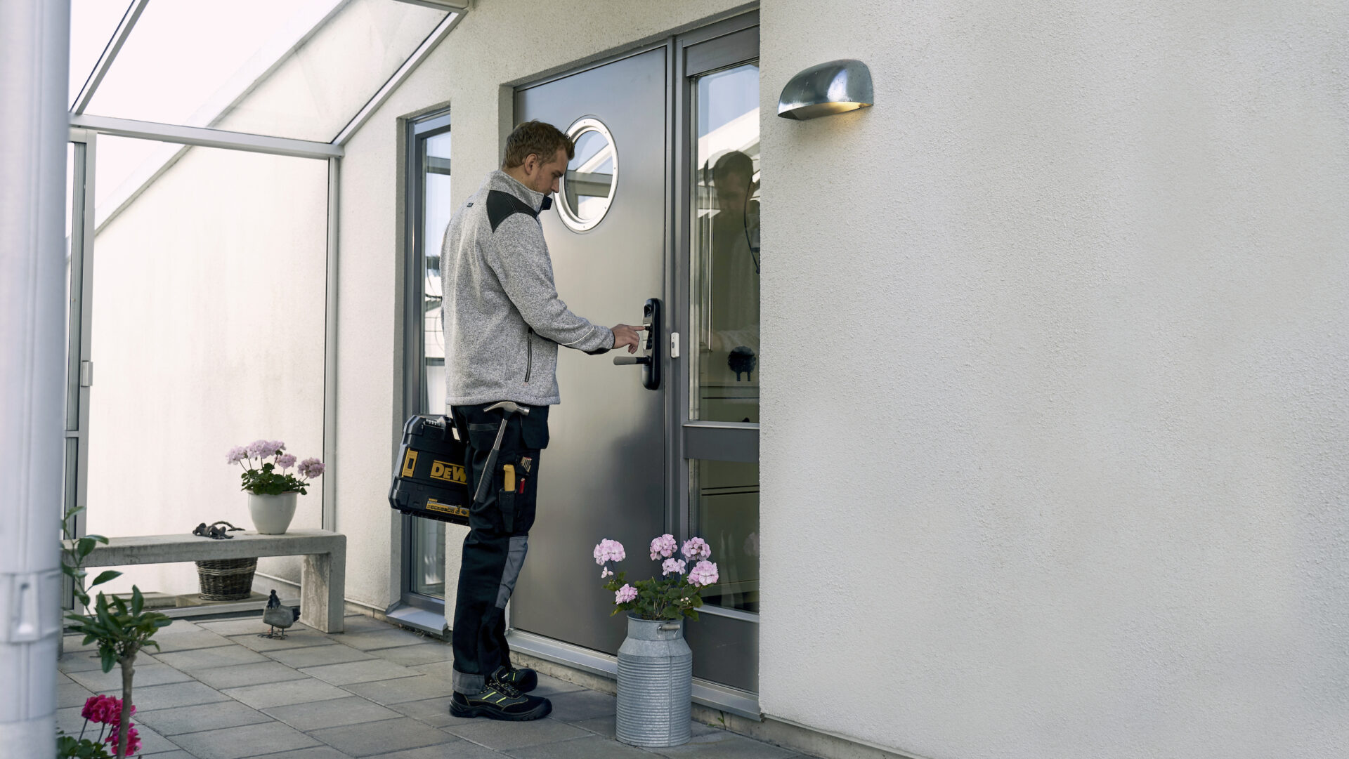 Habo 2 har mange låsealternativer for å sikre hjemmet