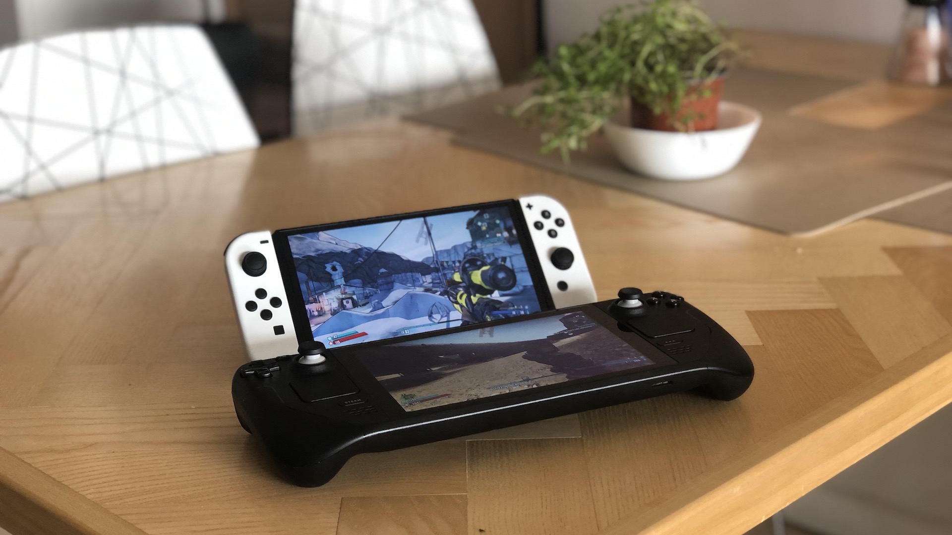 Nintendo Switch OLED vs. Steam Deck