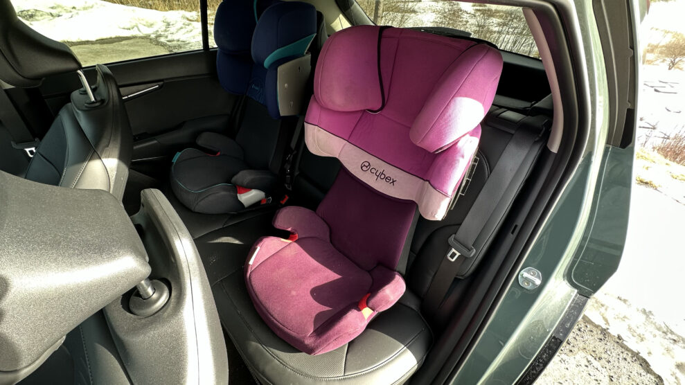 Kia Niro EV childseats GeirNordby