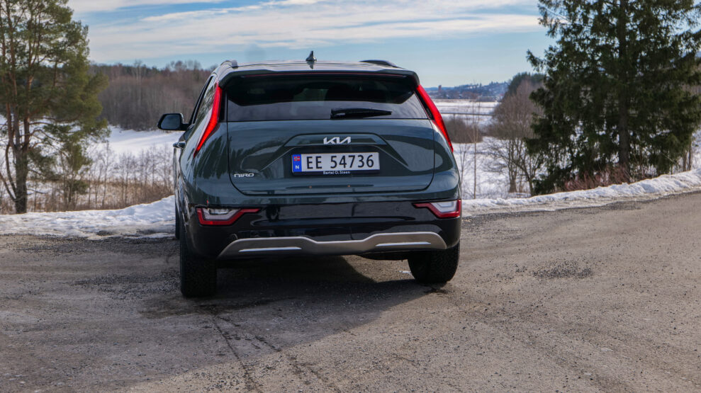 Kia Niro EV rear GeirNordby