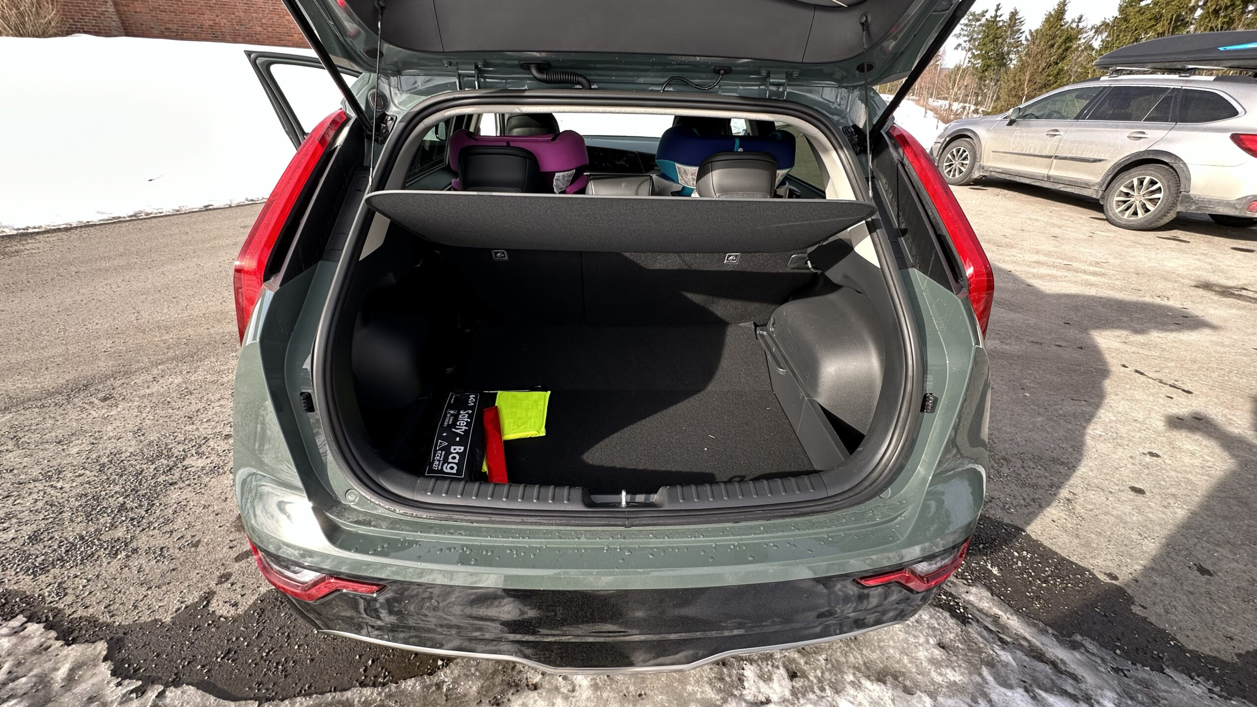 Kia Niro EV trunk GeirNordby