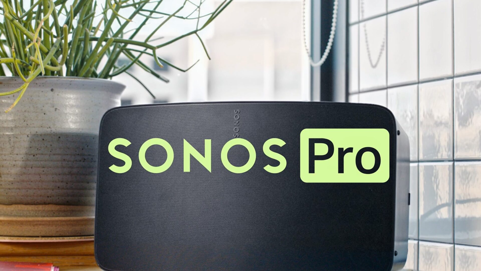 Sonos utvider til proffmarkedet med Sonos Pro