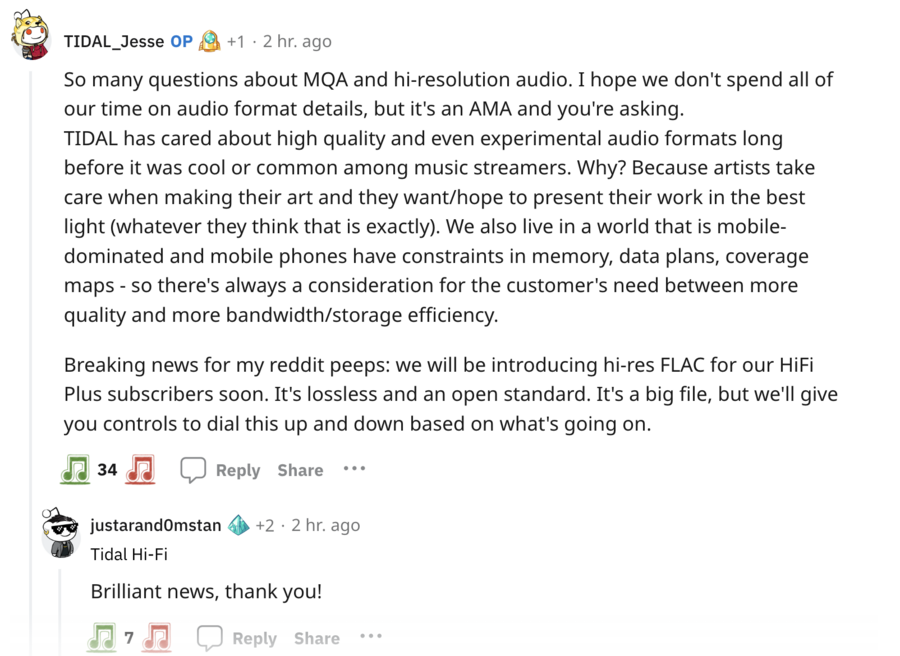 Tidal FLAC Reddit