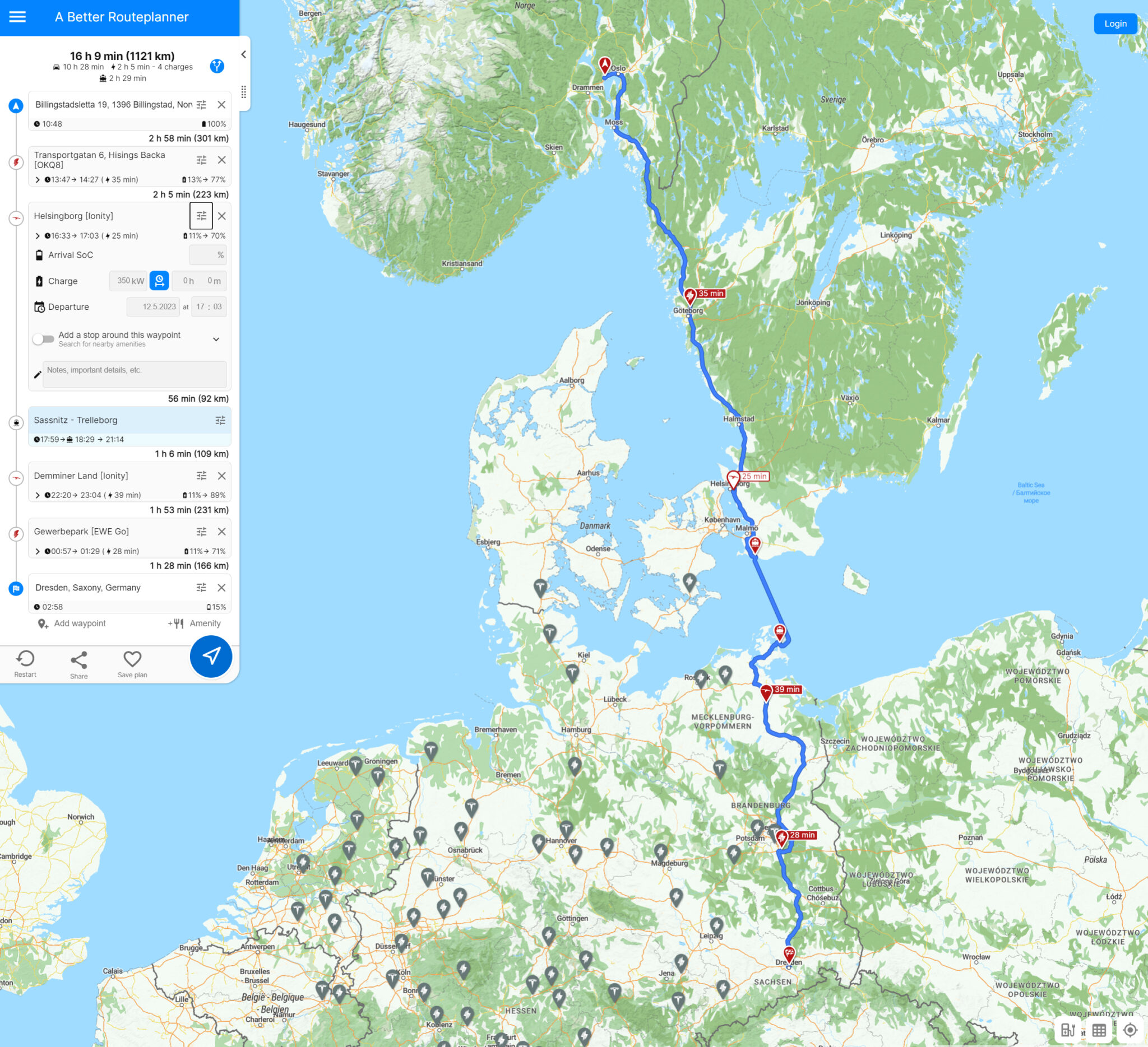 På ferie med elbil: Dette må du passe på