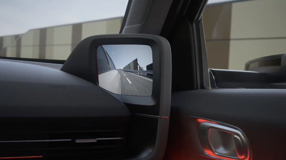 Hyundai Ioniq 6 digital side mirror
