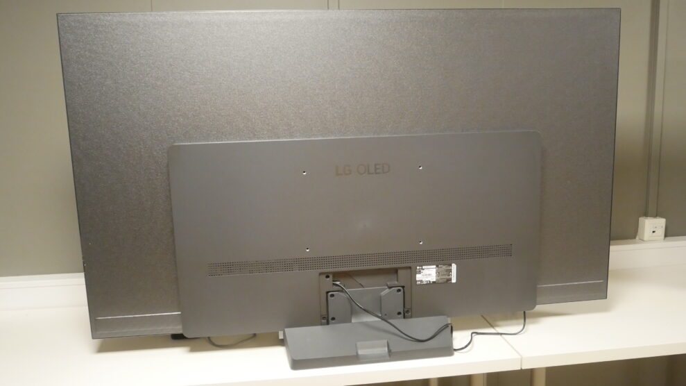 LG OLED C3 rear