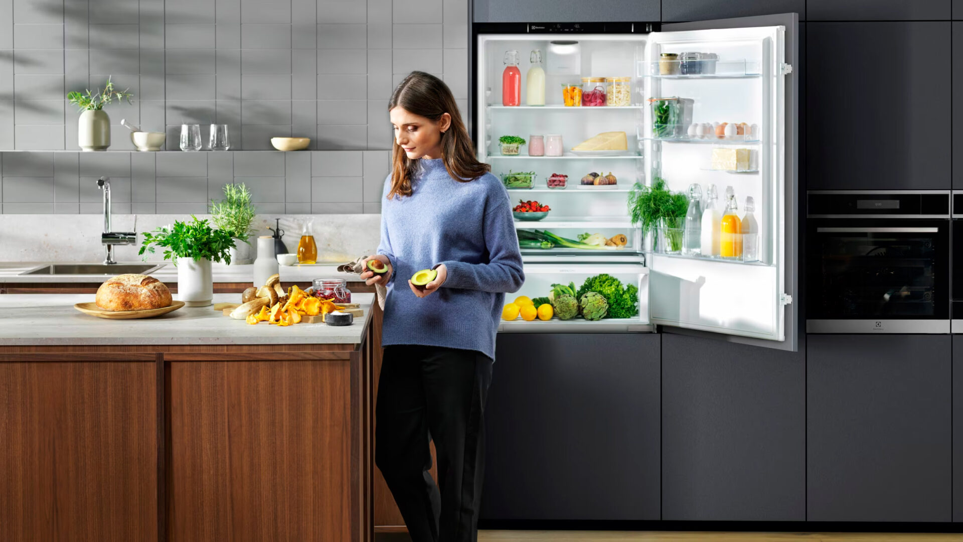 Electrolux kjøl/frys med Cooling 360° og gjenbruksplast