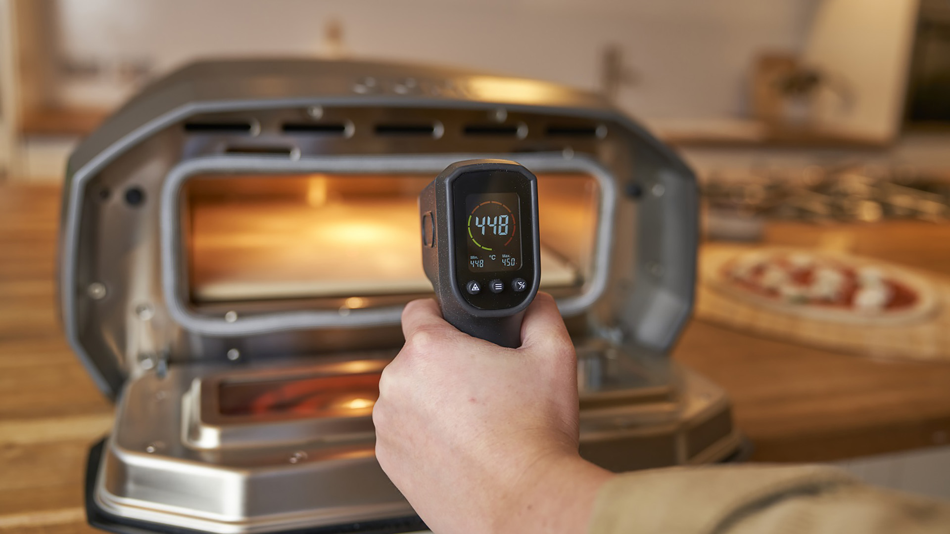 Oonis termometer fjerner tilfeldigheter fra pizzabakingen