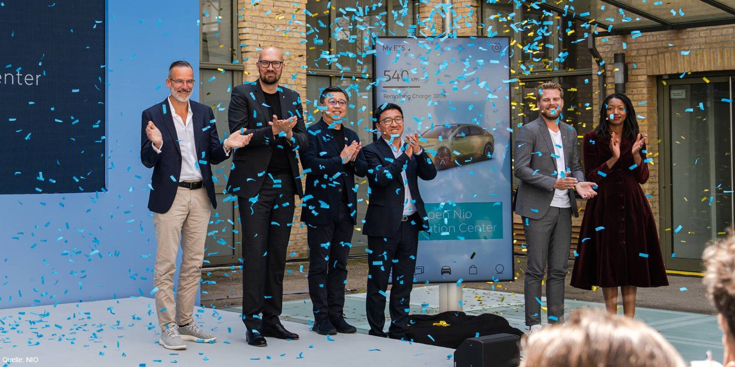 Bilprodusenten NIO åpner utviklingssenter i Berlin