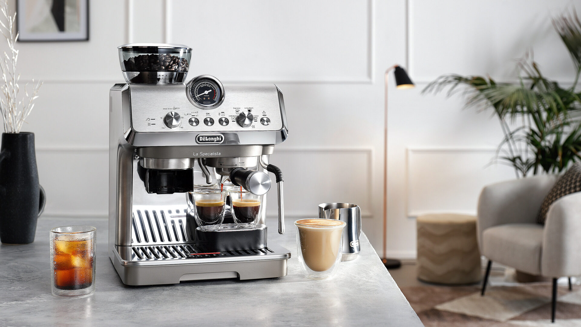 De’Longhis tredje kaffemaskin med Cold Brew