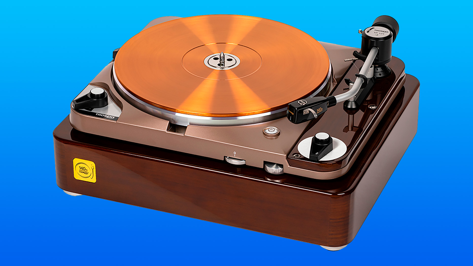 Thorens TD124 DD i supereksklusiv jubileumsutgave