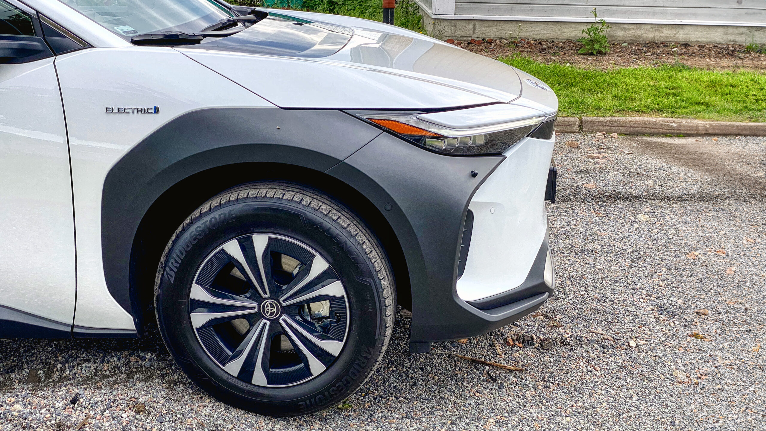 Toyota Bz4X wheel arches