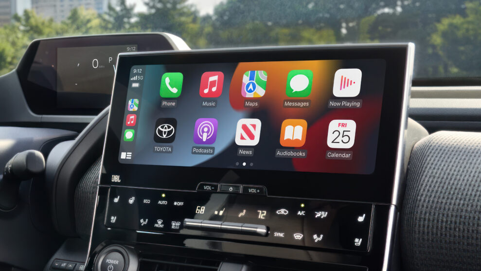 Toyota-bz4x CarPlay