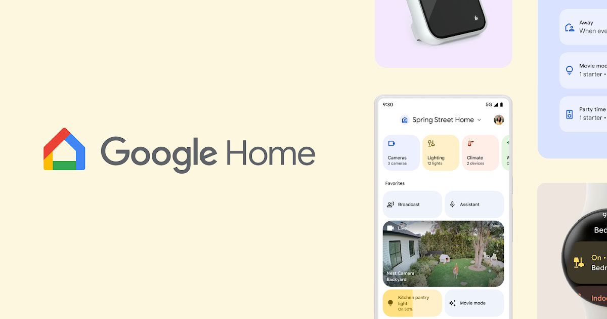 Flere muligheter for automatisering i Google Home