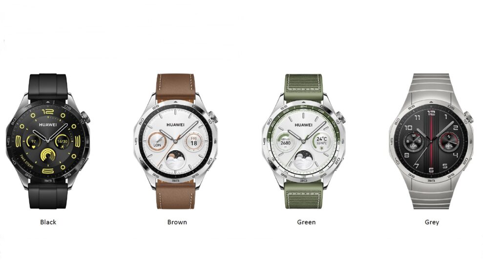 Huawei lanserer den stilige smartklokken Watch GT 4. 1 Huawei lanserer den stilige smartklokken Watch GT 4. 1
