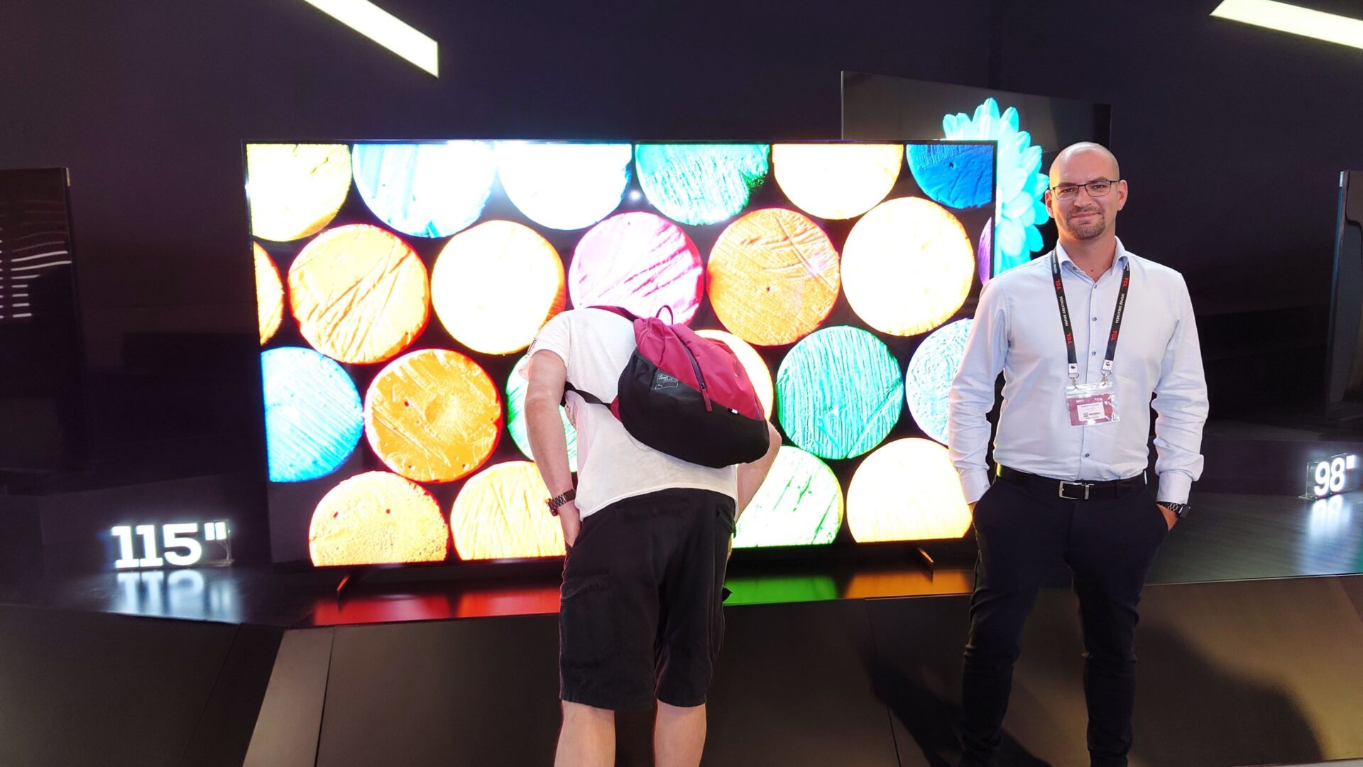 TCL showcases the world’s largest Mini LED TV