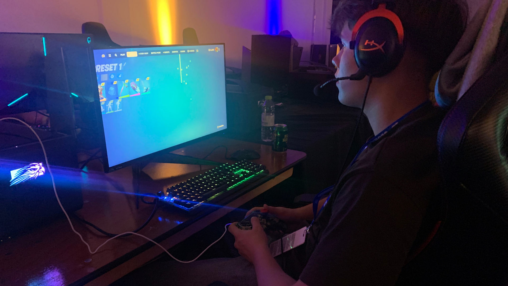 Vis meg utstyret ditt: Fortnite-gamer Mikkel «Liwshe» Thillerup