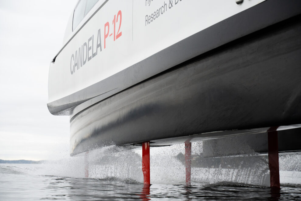 Candela P-12 elektrisk hydrofoilbåt 1