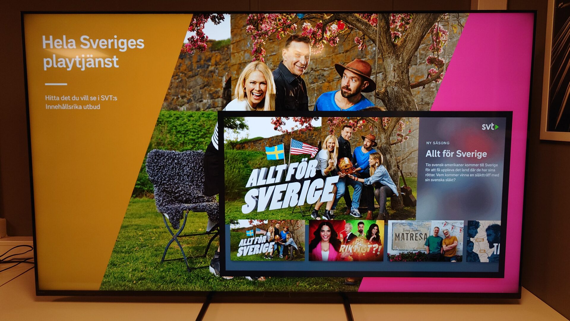 SVT Play strømmer nå i 4K og Dolby Vision