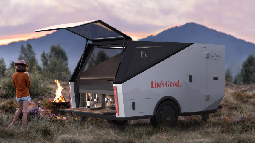 LGs oppdaterte campingvogn «Bon Voyage»