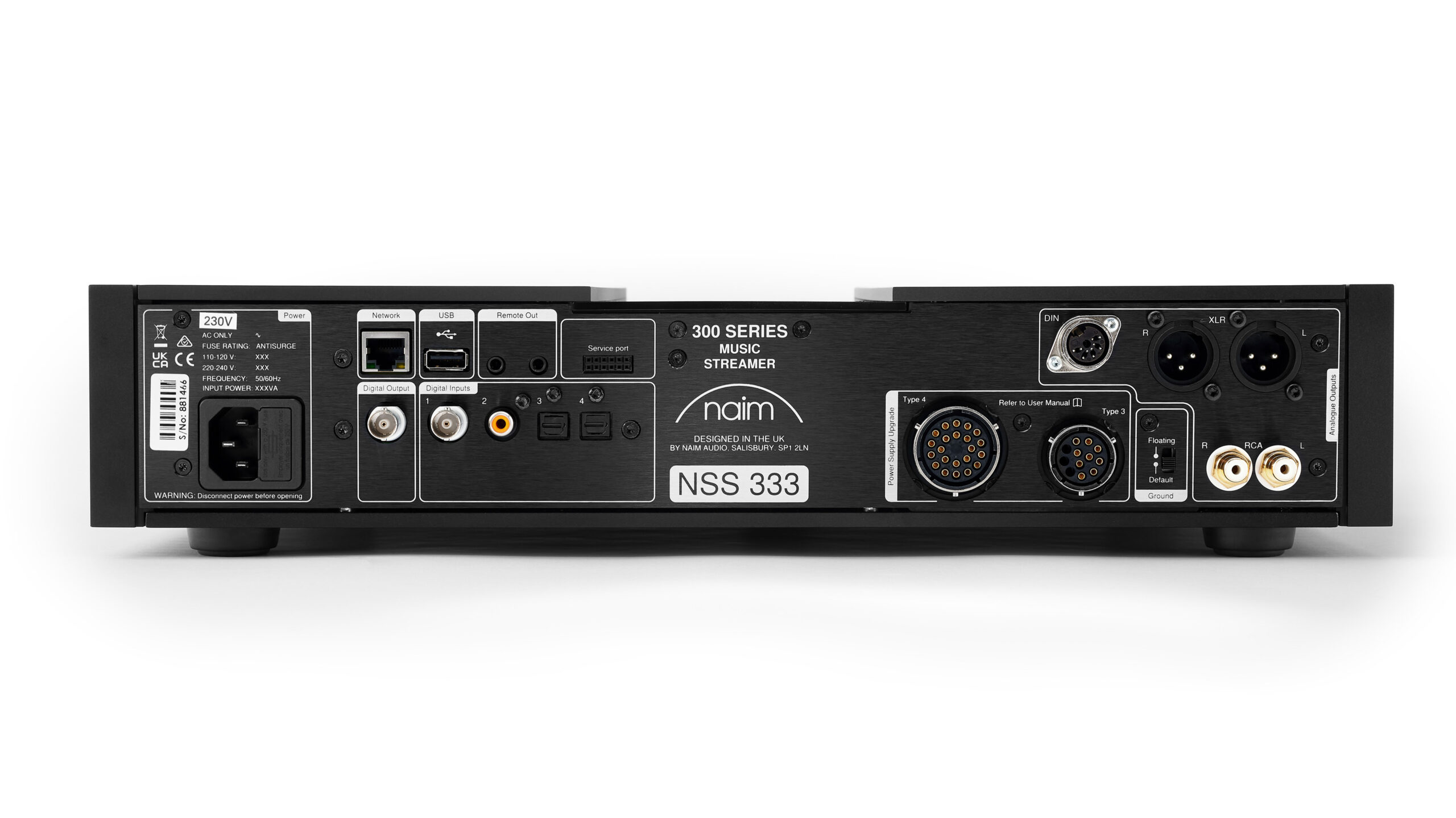 Naim NSS-333-Back