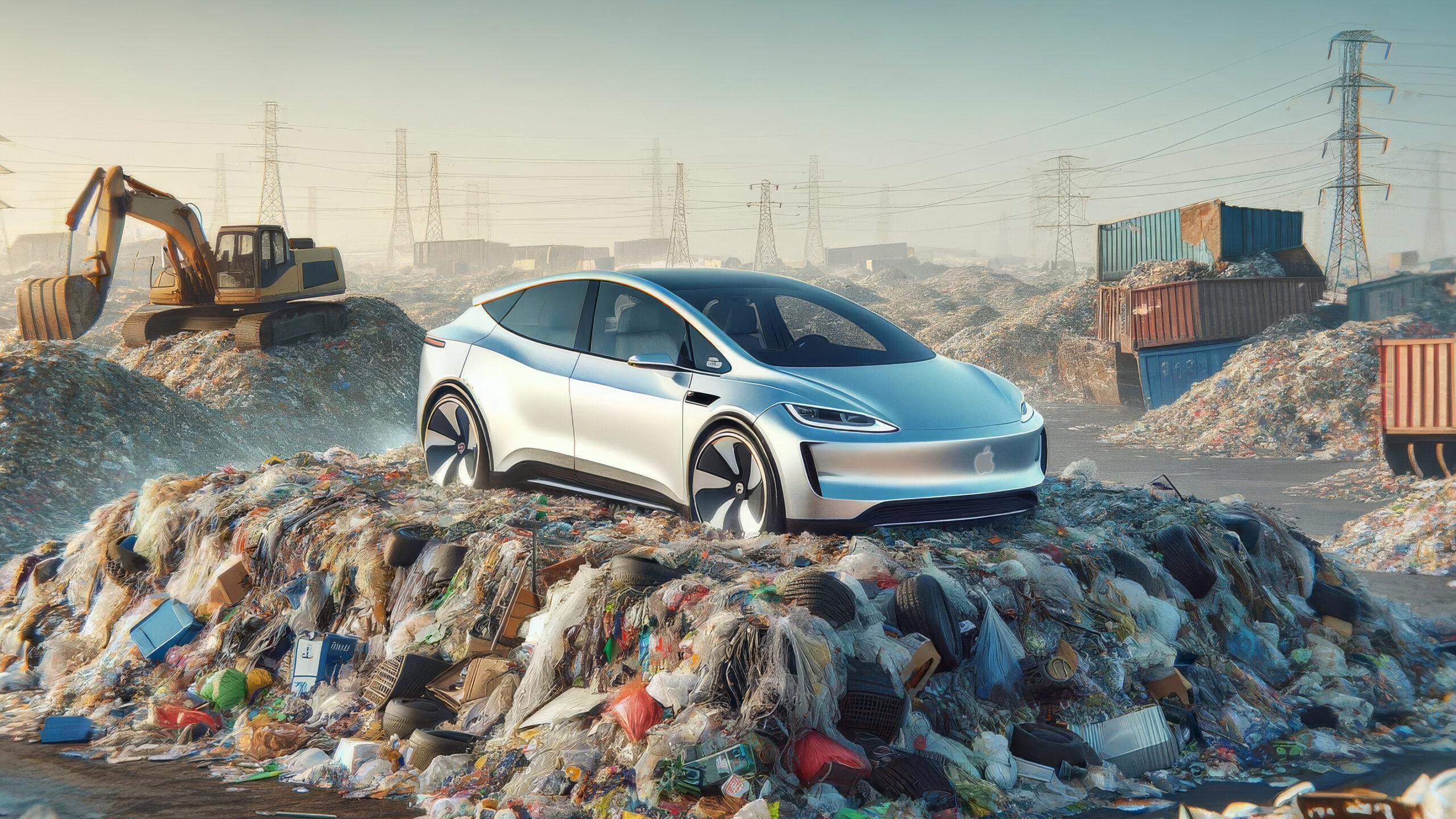 Elbilens bruktverdi halvert på tre år – er batteriet problemet? 3 Apple Car scrapped