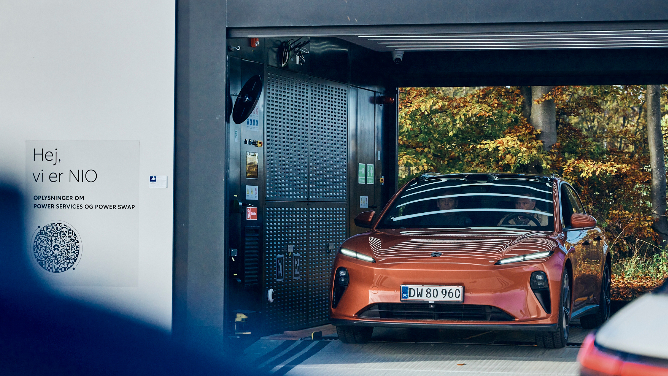 NIO bruker batteribyttestasjoner til å stabilisere strømnettet 1 NIO PowerSwap Danmark
