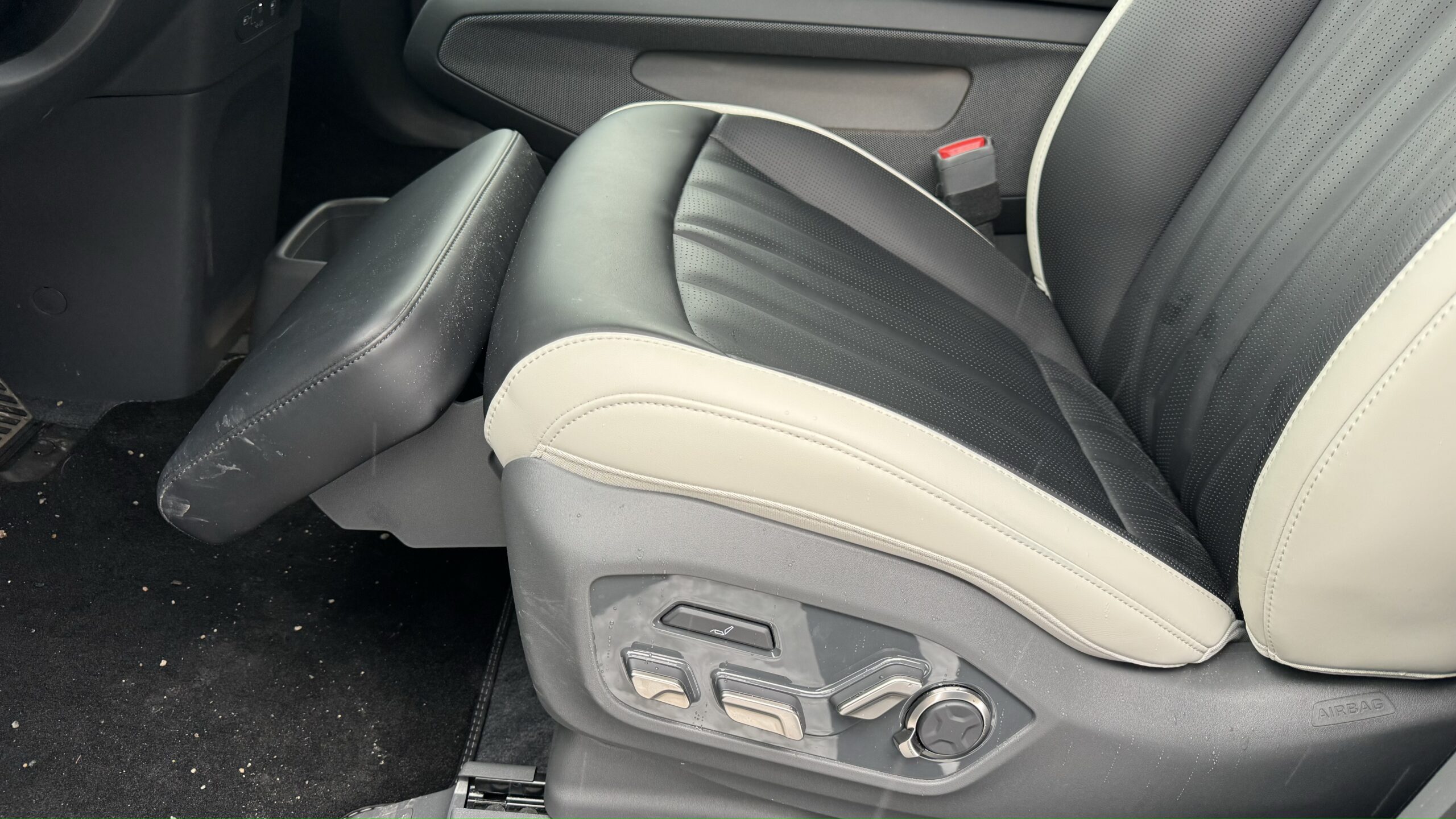 KIA EV9 drivers seat