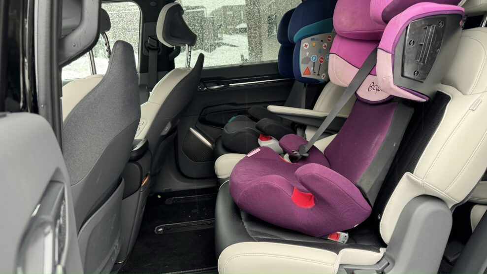 Kia EV9 backseats