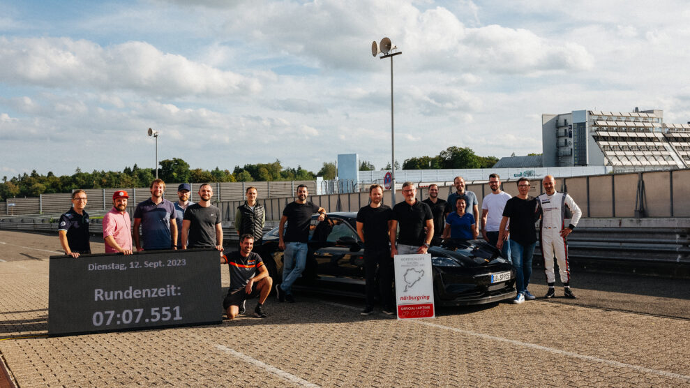 Porsche Taycan Turbo GT setter ny banerekord 6