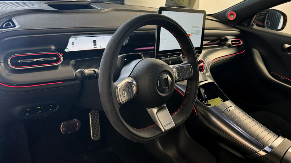 Smart no3 brabus steeringwheel