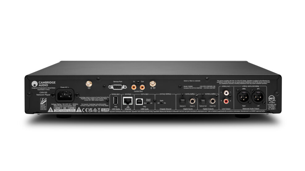 Cambridge Audio CXN_100 rear