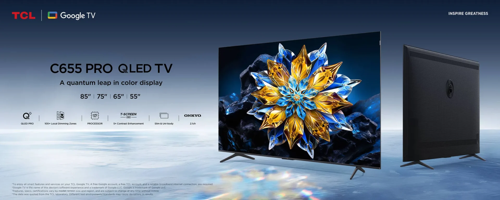 TCL C655: Ny prisgunstig TV-modell går fra 43 til 98 tommer 2