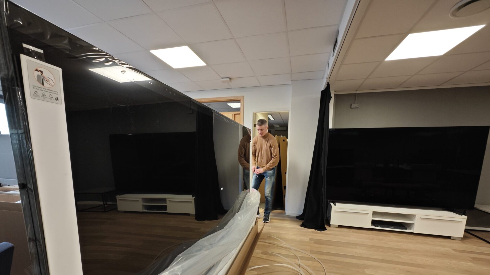 Tips til montering av stor TV 2