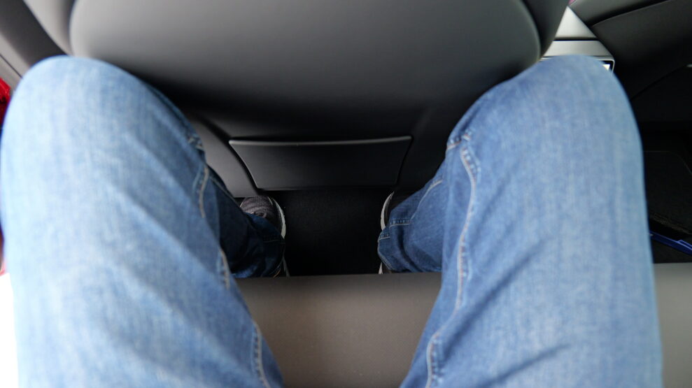 Tesla Model 3 Backseats